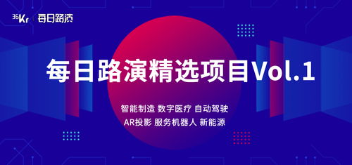每日路演精选项目Vol.1 聚焦前沿科技，驱动未来创新